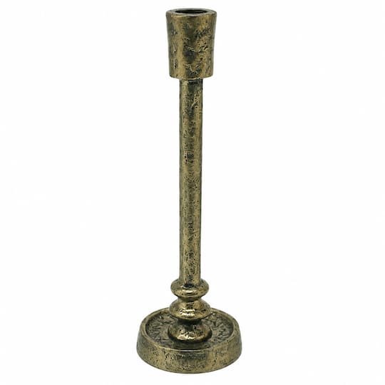 Antique Bronze Taper Candle Holder by Ashland